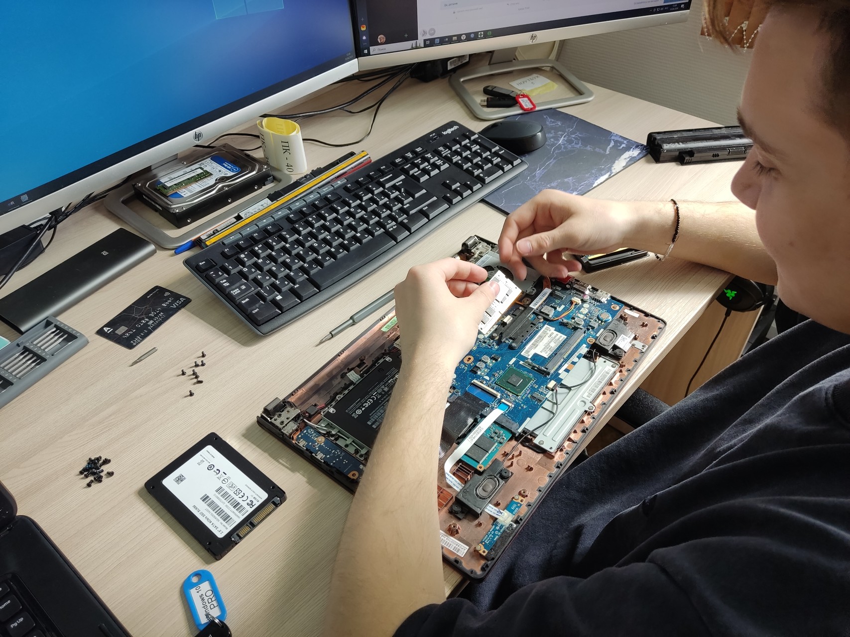 Профессиональный ремонт ноутбуков